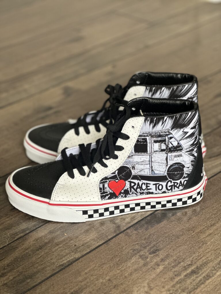 Race to Grace Vans - Limited Edition Wilderness Wagon High-Tops
